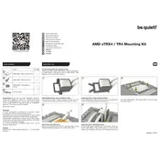 be quiet! AMD TR4 Mounting Kit manual cover