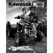 Power Wheels Mattel Kawasaki Monster Traction P9723 Toy manual cover