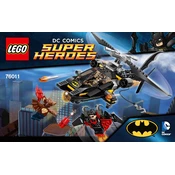 LEGO Super Heroes 76011 Construction Set manual cover