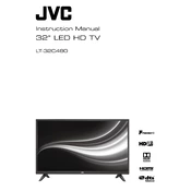 JVC LT-32C480 manual cover