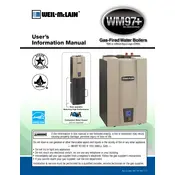 Weil-McLain WM97+ Boiler manual cover