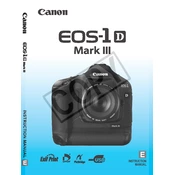 Canon EOS-1D Mark III manual cover