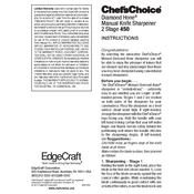 Chef's Choice 450 Sharpener manual cover