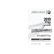 Can-Am Outlander X mr 2019 Vehicle manual cover