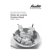 Sauter SHD601B Hood manual cover