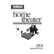 Yamaha YHT-21 Sound System manual cover