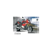 BMW S 1000 XR 2015 Motorcycle manual cover