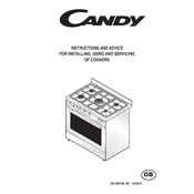 Candy CCG9M52PX manual cover