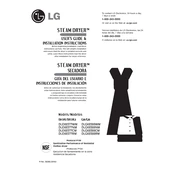 LG DLGX8388NM DLGX8388NM.ANBEEUS Dryer manual cover