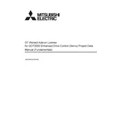 Mitsubishi SW1DND-GTSV-MZ Servo manual cover