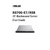 ASUS RS700-E7-RS8 Server manual cover