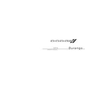 Dodge Durango 2014 SUV manual cover