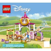 LEGO Disney 43195 Construction Set manual cover