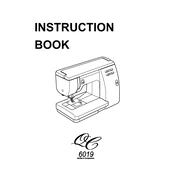 Janome 6019QC manual cover