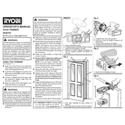 Ryobi A99DT01 Trimmer manual cover