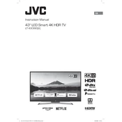 JVC LT-43C890(A) manual cover