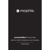 Mophie Powerstation Keychain Power Bank manual cover