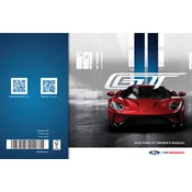 Ford GT 2022 manual cover