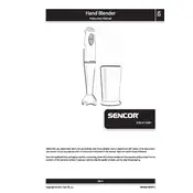 Sencor SHB 4110WH Blender manual cover