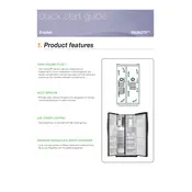 Samsung RS263TD Refrigerator manual cover