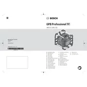 Bosch 0 601 4A4 170 Radio manual cover