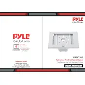 Pyle PSPADLK15 Bracket manual cover