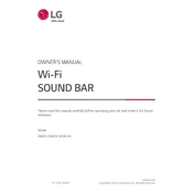 LG S80QY S80QY.DUSALLK Sound Bar manual cover