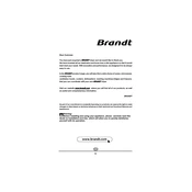 Brandt ETE353K Dryer manual cover