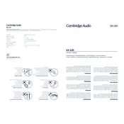 Cambridge Audio SX-120 Speaker manual cover