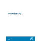 Dell Edge Gateway 3003 Gateway manual cover