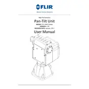 Flir Pan-Tilt Unit v4.20 Computer Controlled Unit manual cover