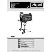 Scheppach RS350 1904501901 Rotary Sieve manual cover