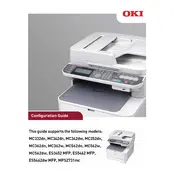 Oki ES3452 MFP Printer manual cover