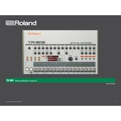 Roland TR-909 manual cover