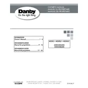 Danby DDR030BLWDB Dehumidifier manual cover