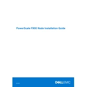 Dell PowerScale F900 Storage manual cover