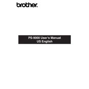 Brother PS-9000 manual cover