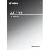 Yamaha RX-V765 Receiver