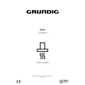 Grundig GDKP2474BBSC Hood manual cover