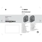 Bosch 0 601 066 P00 Laser manual cover