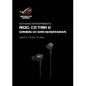 ASUS ROG Cetra II Headphones manual cover