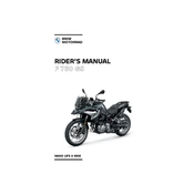 BMW F 750 GS 2021 Motorcycle manual cover