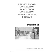 De Dietrich DRC728JE Refrigerator manual cover