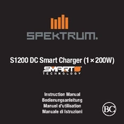 Spektrum SPMXC1000 Charger manual cover