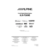 Alpine iLX-F309E manual cover