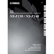 Yamaha NS-F140 Speaker manual cover