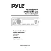 Pyle PLMR89WW Radio manual cover