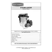 Back To Basics L5740A A12 Juicer manual cover