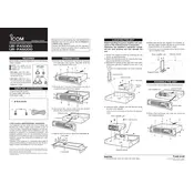 Icom UR-PA5000 Amplifier manual cover