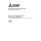 Mitsubishi MR-SWMG16-U Motion Control manual cover